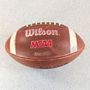 Wilson Redzone NCAA Composite Leather Football Size 6 Junior Brown/White